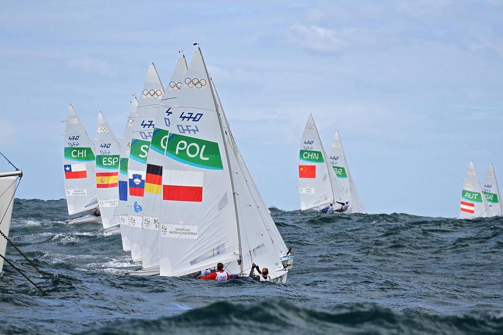 470 Womens start - Race 3 © Richard Gladwell www.photosport.co.nz